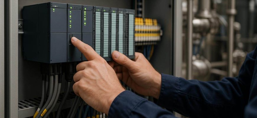 יתרונות השימוש בבקרי PLC בתעשייה המתקדמת.